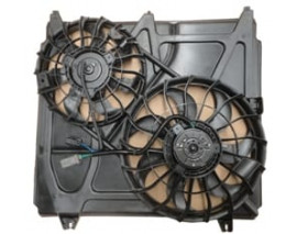 KIA SORENTO- 02/06; RADYATÖR FAN DAVLUMBAZI VE KLİMA FAN DAVLUMBAZI (7+7 KANAT)