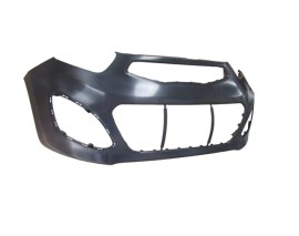 KIA PICANTO- 11/14; ÖN TAMPON SİYAH (SİS/PANJUR DELİKLİ) (TYG)