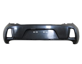 KIA PICANTO- 15/17; ARKA TAMPON SİYAH (SENSÖR DELİKSİZ)(TW)