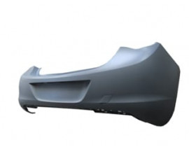 OPEL ASTRA- J- HB- 10/12; ARKA TAMPON GRİ (ASTARLI SENSÖR DELİKSİZ/KARLIKSIZ (TW)