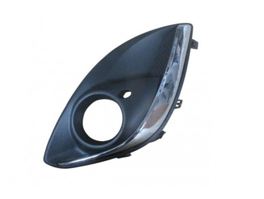 OPEL CORSA- D- 11/14; SİS LAMBA KAPAĞI SOL SİYAH/NİKELAJ ÇITALI SİS DELİKLİ (TW)