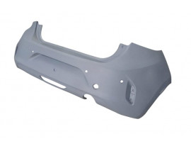 OPEL CORSA- F- 24/25; ARKA TAMPON ASTARLI GRİ(4 SENSÖR DELİKLİ) (TW)