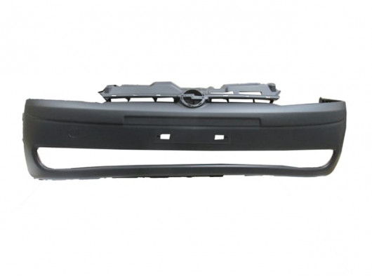 OPEL CORSA- C- 00/03; ÖN TAMPON SİYAH (PANJURA NİKELAJ TAKILAN) (TYG)