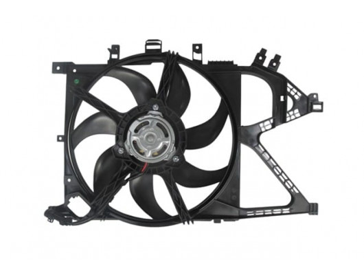 OPEL CORSA- C- 00/03; RADYATÖR FAN DAVLUMBAZI KOMPLE 1.4 (7 KANAT) (MOTORLU) (ORİS)