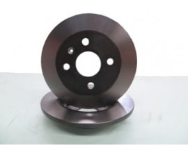 OPEL CORSA- C- 00/03; ARKA FREN DİSKİ (DÜZ)(ADET)(240X10X57X42X4-1)(BRAMAX)