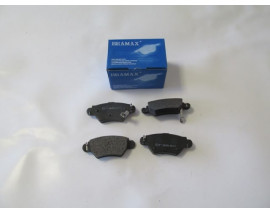 OPEL CORSA- C- 04/06; ARKA FREN BALATASI 1,4/1,7cc (DİSK) (104,9X42,7X16,5) (BRAMAX)
