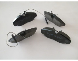 OPEL VIVARO- 04/08; ÖN FREN BALATASI (2 KABLOLU)(DİSK)(145x60,5x18) (BRAMAX)