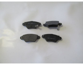 OPEL ZAFIRA- 99/04; ARKA FREN BALATASI 1,6/1,8/2,0 (DİSK) (104,9X42,7X16,5) (BRAMAX)