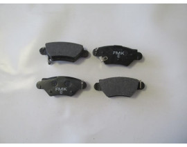 OPEL ZAFIRA- 99/04; ARKA FREN BALATASI 1,6/1,8/2,0 (DİSK) (104,9X42,7X16,5) (FMK)
