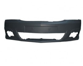 OPEL MERIVA- 07/10; ÖN TAMPON SİYAH (ASTARLI SİS DELİKLİ TYG)