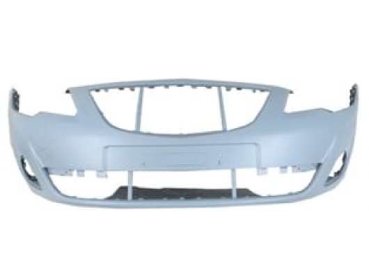 OPEL MERIVA- B- 11/14; ÖN TAMPON GRİ (ASTARLI SİS DELİKLİ/SENSÖR DELİKSİZ TYG)