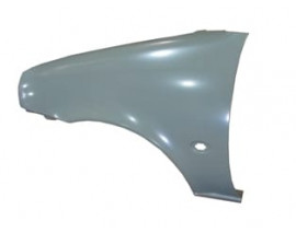 FORD FIESTA- 00/02; ÖN ÇAMURLUK DELİKLİ SOL GRİ BOYALI (SIMYI)