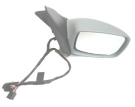 FORD FIESTA- 00/02; KAPI AYNASI SAĞ ELEKTRİKLİ/ISITMALI GRİ KAPAKLI (TW)