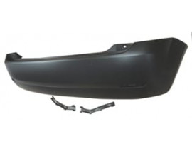 FORD FIESTA- 02/05; ARKA TAMPON SİYAH (REFLEKTÖR DELİKLİ BAĞLANTI BRAKETLERİ İLE) (EUROBUMP)