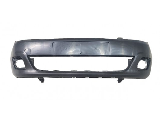 FORD FIESTA- 07/09; ÖN TAMPON SİYAH (SİS/PANJUR DELİKLİ)TEK PARÇA/MAKYAJLI TİP/ÇEKİ KAPAKLI(EUROBUMP