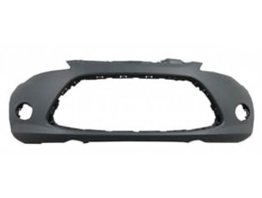 FORD FIESTA- 09/13; ÖN TAMPON SİYAH (SİS DELİKLİ) (EUROBUMP)