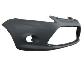 FORD FIESTA- 09/13; ÖN TAMPON SİYAH (SİS DELİKLİ) (EUROBUMP)