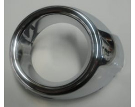 FORD FIESTA- 09/13; SİS LAMBA ÇERÇEVESİ SAĞ NİKELAJLI (TW)