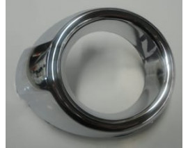 FORD FIESTA- 09/13; SİS LAMBA ÇERÇEVESİ SOL NİKELAJLI (TW)