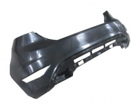 FORD FIESTA- 09/13; ARKA TAMPON SİYAH (KARLIKSIZ/SİS DELİKLİ/SENSÖR DELİKSİZ)(EUROBUMP)