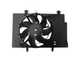 FORD FIESTA- 09/13; RADYATÖR FAN DAVLUMBAZI KOMPLE 1.6 TDCİ (MOTORLU) (7 KANAT)(ORİS)