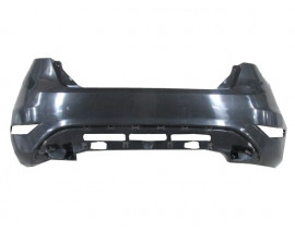 FORD FIESTA- 13/17; ARKA TAMPON SİYAH (KARLIKSIZ/SİS DELİKLİ/SENSÖR DELİKSİZ)(EUROBUMP)