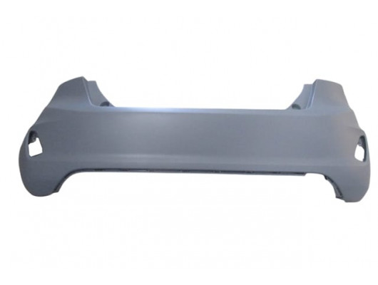 FORD FIESTA- 18/23; ARKA TAMPON ASTARLI GRİ (SENSÖR DELİKSİZ) (TYG)