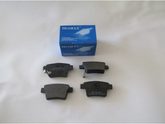 FORD MONDEO- 05/07; ARKA FREN BALATASI 1,8/2,0/2,2/2,5 (DİSK) (102X50,9X16,2) (BRAMAX)