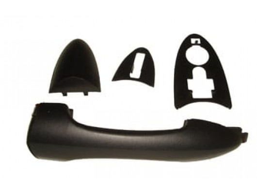 FORD FOCUS- SD/HB- 98/05; ARKA KAPI DIŞ AÇMA KOLU SAĞ/SOL AYNI (ADET) SİYAH (PÜTÜRLÜ TİP) (HUSHAN)