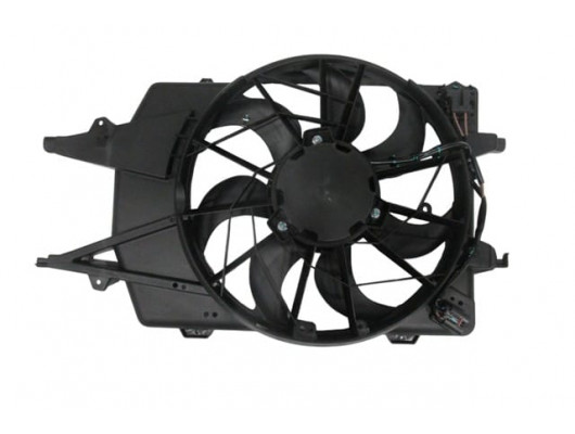 FORD FOCUS- SD/HB- 98/05; RADYATÖR FAN DAVLUMBAZI KOMPLE TEKLİ 1.8 TDCİ (7 KANAT) (MOTORLU) (ORİS)