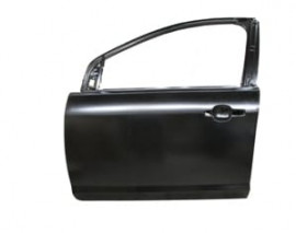 FORD FOCUS- SD/HB- 05/07; ÖN KAPI KOMPLE SOL SİYAH BAND DELİKSİZ (İCELİ/ÇEKOMASTİKLİ) (TW)