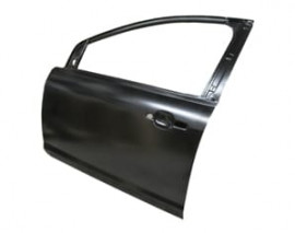 FORD FOCUS- SD/HB- 05/07; ÖN KAPI KOMPLE SOL SİYAH BAND DELİKSİZ (İCELİ/ÇEKOMASTİKLİ) (TW)