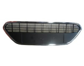 FORD FOCUS- SD/HB- 08/11; ÖN TAMPON PANJURU SİYAH (PLAKALIK PLASTİĞİ) (NİKELAJ KAPLAMALI) (TW)