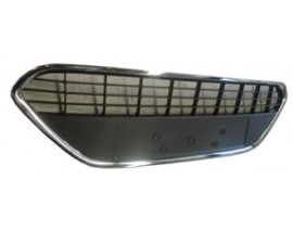 FORD FOCUS- SD/HB- 08/11; ÖN TAMPON PANJURU SİYAH (PLAKALIK PLASTİĞİ) (NİKELAJ KAPLAMALI) (TW)