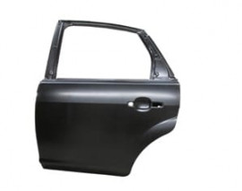 FORD FOCUS- SD/HB- 08/11; ARKA KAPI KOMPLE SOL SİYAH BAND DELİKSİZ (İCELİ/ÇEKOMASTİKLİ) (BFN)