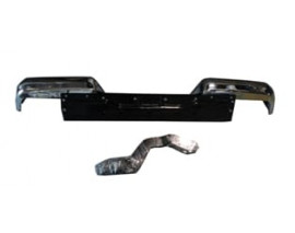 FORD RANGER- PICK UP- 98/07; ARKA TAMPON NİKELAJLI ÜSTÜ PLASTİKLİ (BAĞLANTI AYAKLARI İLE)FPI