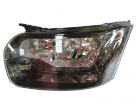 FORD TRANSIT- V363- 19/25; FAR LAMBASI SOL ELEKTRİKLİ/MOTORLU SİYAH ÇERÇEVELİ LEDSİZ (AYFAR)E MARKLI