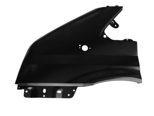 FORD TRANSIT- V347- 07/13; ÖN ÇAMURLUK DELİKLİ SOL (SİYAH)