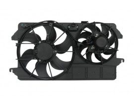 FORD TRANSIT CONNECT- 02/09; RADYATÖR VE KLİMA FAN DAVLUMBAZI KOMPLE ÇİFTLİ 1.8 TDCİ (MOTORLU) ORİS