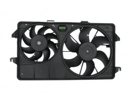 FORD TRANSIT CONNECT- 02/09; RADYATÖR VE KLİMA FAN DAVLUMBAZI KOMPLE ÇİFTLİ 1.8 TDCİ (MOTORLU) ORİS