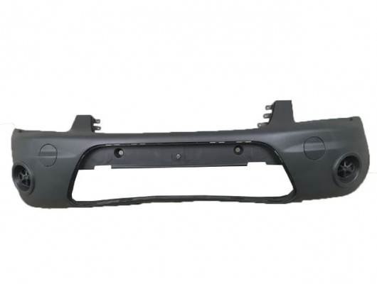 FORD TRANSIT CONNECT- 09/14; ÖN TAMPON KOYU GRİ PÜTÜRLÜ (SİS DELİKSİZ PANJUR DELİKLİ)(TYG)