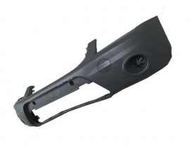 FORD TRANSIT CONNECT- 09/14; ÖN TAMPON KOYU GRİ PÜTÜRLÜ (SİS DELİKSİZ PANJUR DELİKLİ)(TYG)