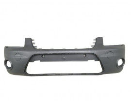 FORD TRANSIT CONNECT- 09/14; ÖN TAMPON SİYAH PÜTÜRLÜ(SİS/PANJUR DELİKLİ/ÇEKİ KAPAKLI/SİSBRAKETLİ)EUB