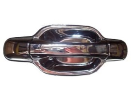 ISUZU D MAX- PICK UP- 04/07; ARKA KAPI DIŞ AÇMA KOLU SOL NİKELAJLI (HUSHAN)