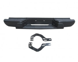 ISUZU D MAX- PICK UP- 07/12; ARKA TAMPON SİYAH(ÜSTÜ PLASTİKLİ)(BAĞLANTI AYAKLARI İLE BİRLİKTE)