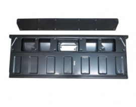 ISUZU D MAX- PICK UP- 07/12; ARKA BAGAJ KAPAĞI KOMPLE (ÇİZGİSİ DIŞA BOMBELİ) (ORTADAN AÇMALI) (MY)