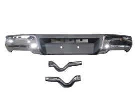 ISUZU D MAX- PICK UP- 12/17; ARKA TAMPON (NİKELAJ KAPLAMALI BAĞLANTI AYAKLARI İLE BİRLİKTE)(TW)