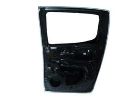 ISUZU D MAX- PICK UP- 12/17; ARKA KAPI KOMPLE SAĞ SİYAH (İCELİ/ÇEKOMASTİKLİ) (YAN SANAYİ) (BFN)