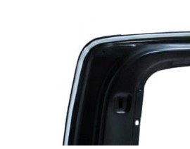 ISUZU D MAX- PICK UP- 17/19; ARKA KAPI KOMPLE SOL SİYAH (İCELİ/ÇEKOMASTİKLİ) (YAN SANAYİ) (BFN)