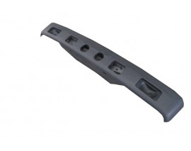 ISUZU NKR- 90/97; ÖN TAMPON SİYAH (SİS DELİKLİ (KÜÇÜK TİP) TYG)